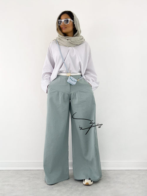 شلوار فاق بلند