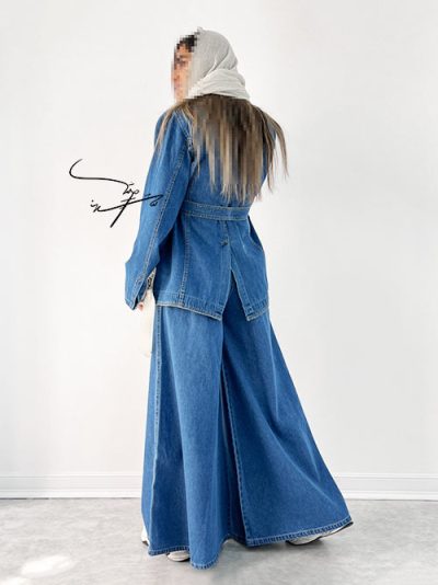 کت و شلوار لی دخترانه اسپرت