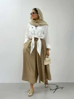 شومیز دامن بیرونی