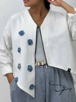 کت زیپ دار زنانه