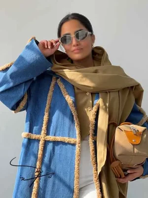 پالتو بوفالو جین مدل کوکو "Coco"