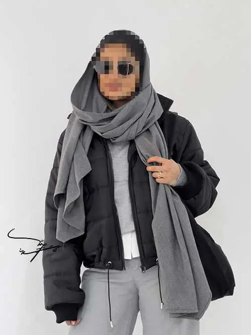 ست طوسی و مشکی